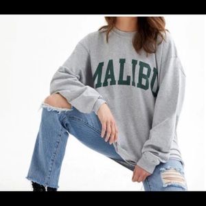 gray oversized long sleeve tshirt